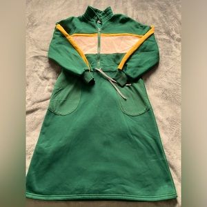 A stylish fleeced sporty dress of one of the good quality Ukrainian brands.